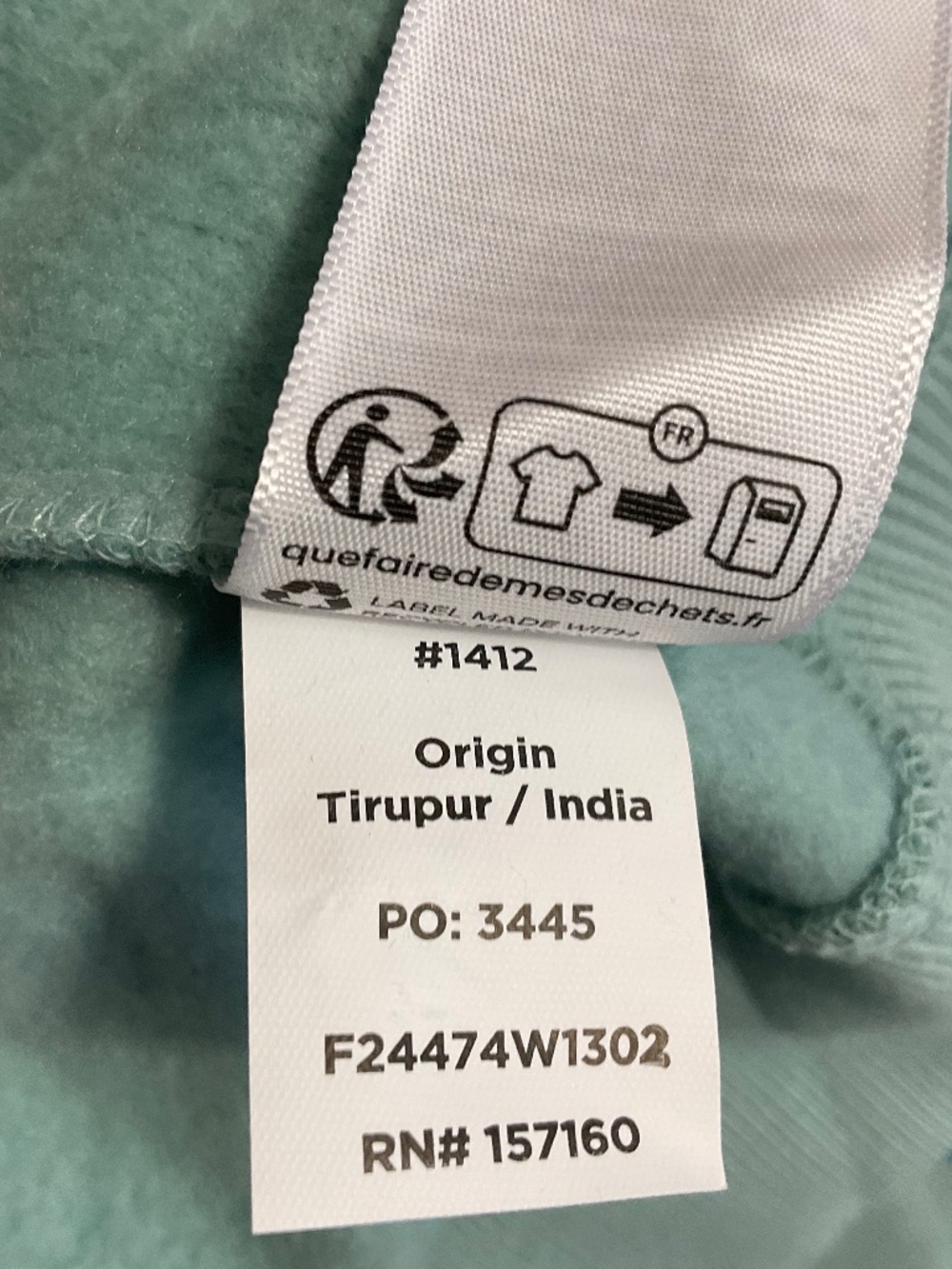 Cotopaxi Llama Hoodie Women’s Large Sea Spray NWT - Picture 9 of 9